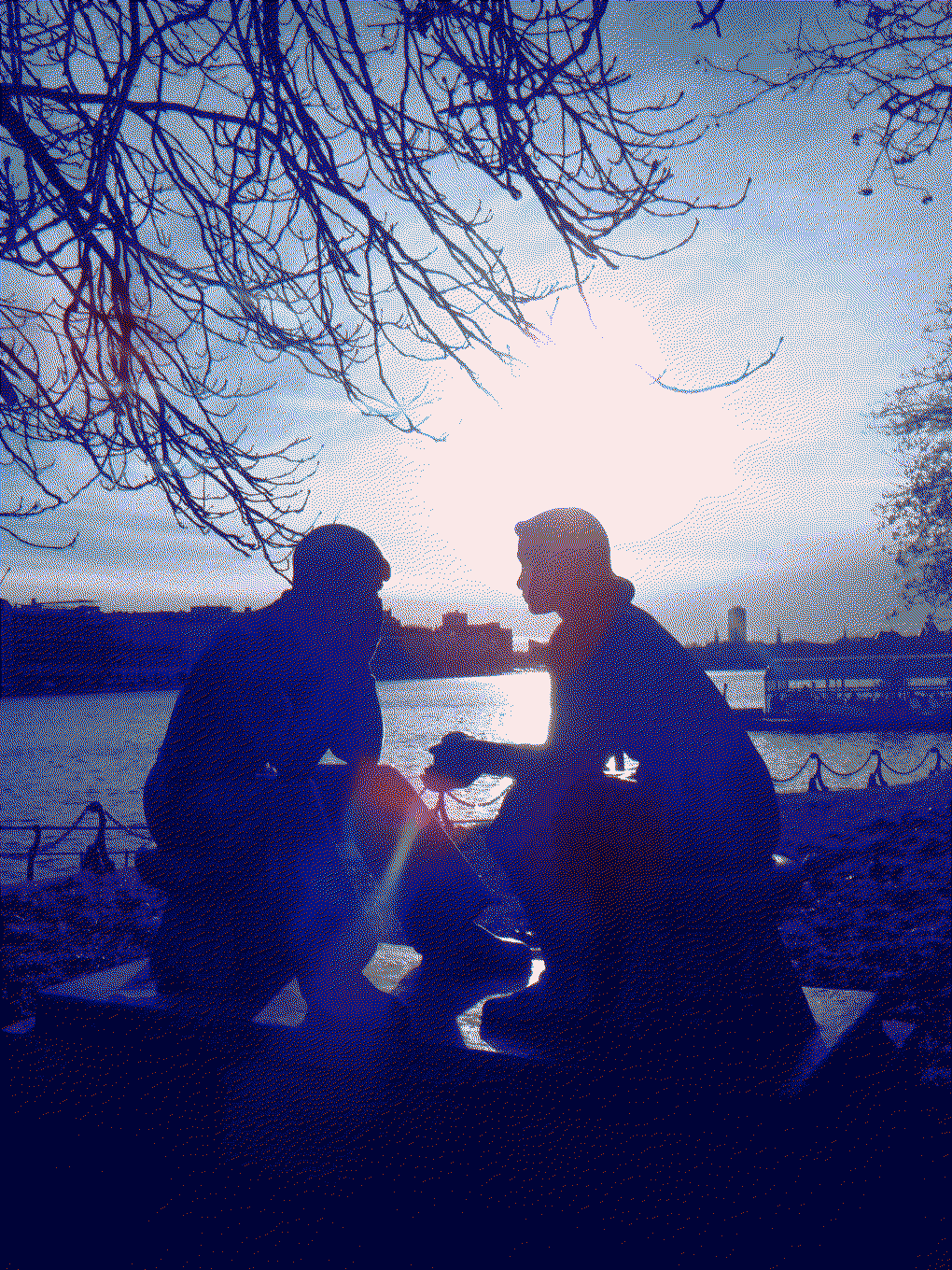Young People Sitting, Copenhagen, DK 29-12-2025